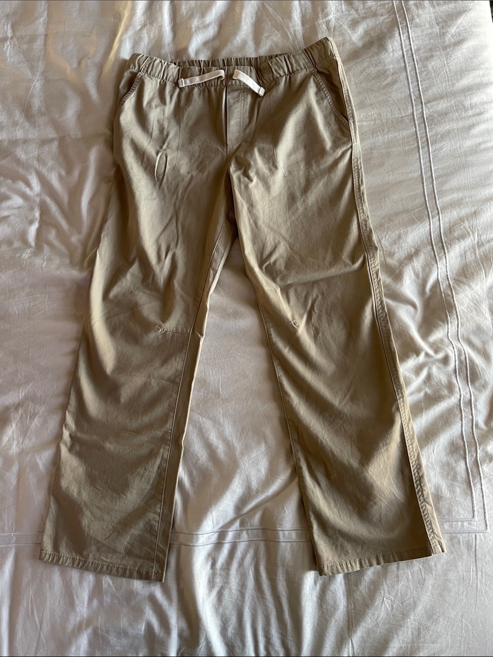 Cat & Jack Beige Drawstring Kids Pants